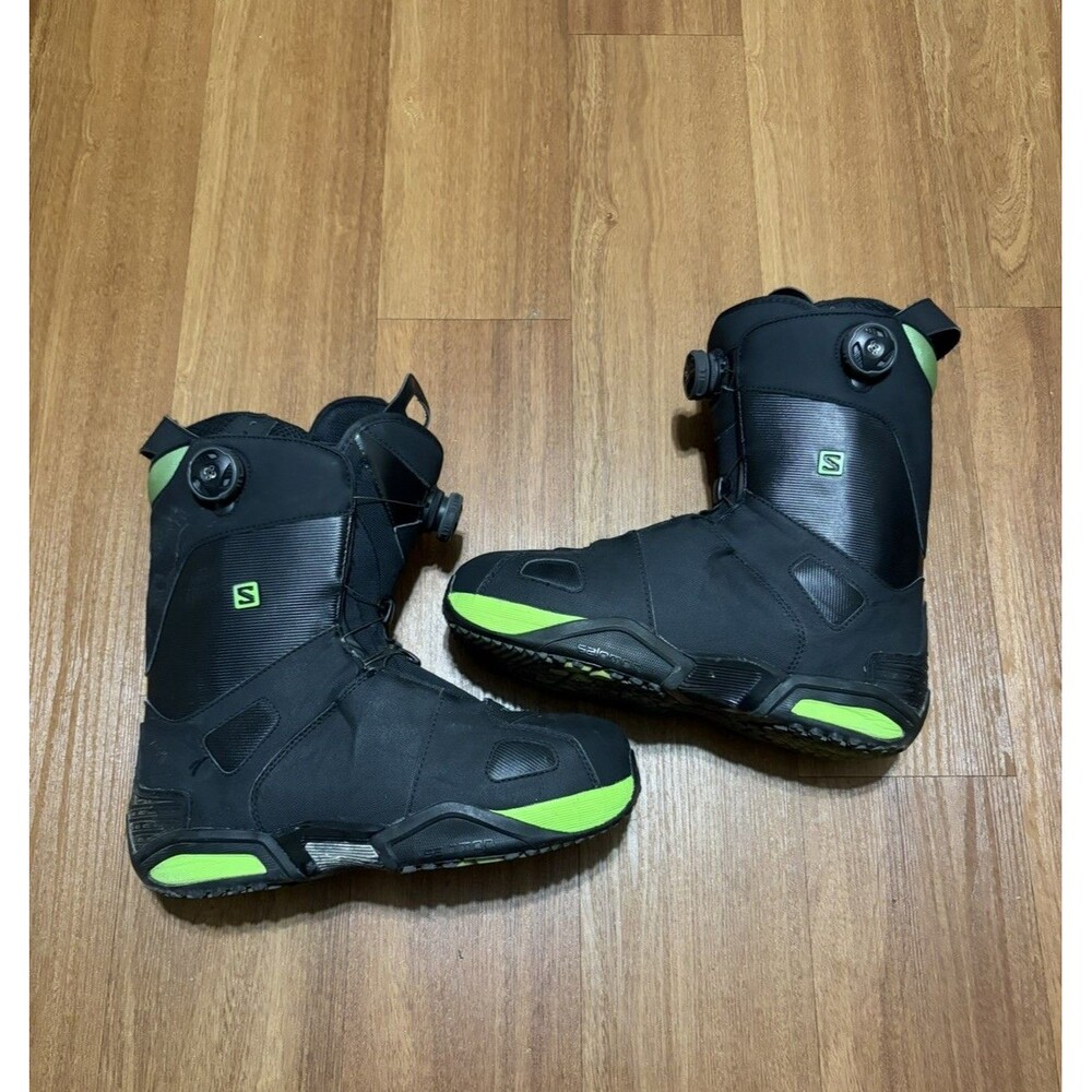 SALOMON SYNAPSE FOCUS BOA Dual Zone Snowboard Boots Men's Size US 10 / CM 28